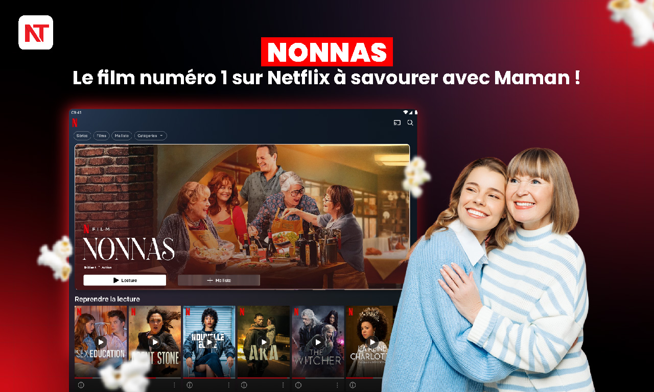 Nonnas : Le film numéro 1 sur Netflix à savourer avec Maman !